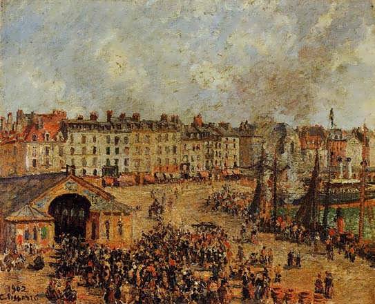 CamillePissarro-TheFishmarketDieppe