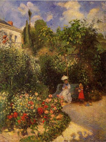 CamillePissarro-TheGardenatPontoise