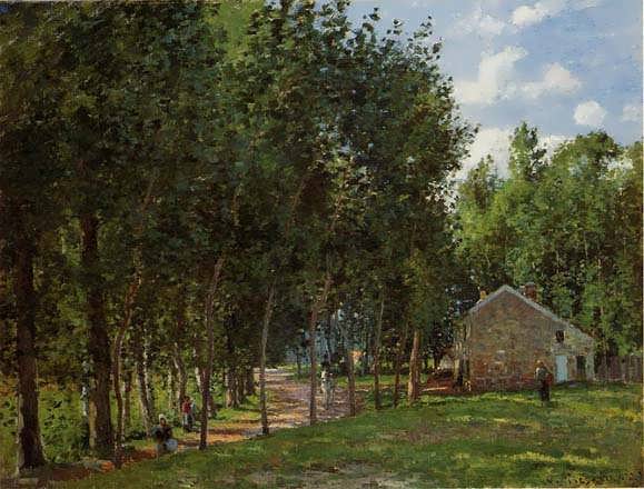 CamillePissarro-TheHouseintheForest