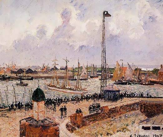 CamillePissarro-TheInnerHarborLeHavre