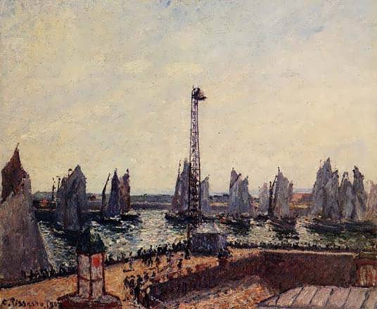 CamillePissarro-TheInnerPortandPilotsJettyLeHavre