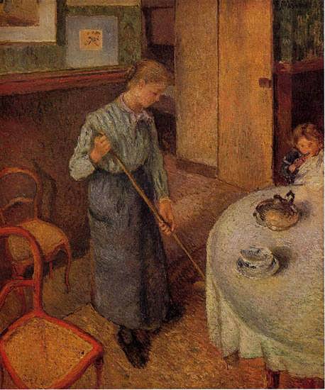 CamillePissarro-TheLittleCountryMaid