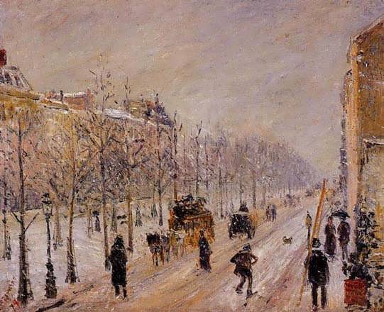 CamillePissarro-TheOuterBoulevardsSnowEffect