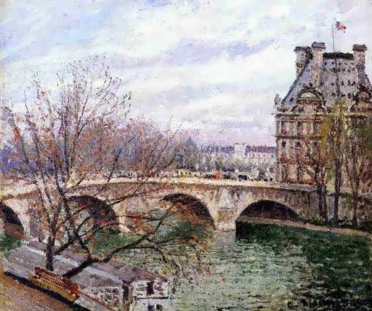 CamillePissarro-ThePontRoyalandthePavillondeFlore