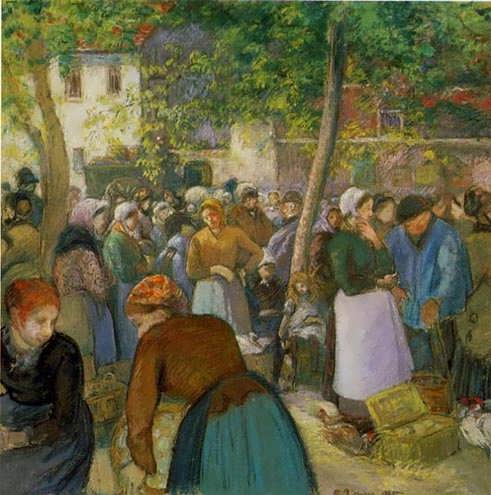 CamillePissarro-ThePoultryMarket