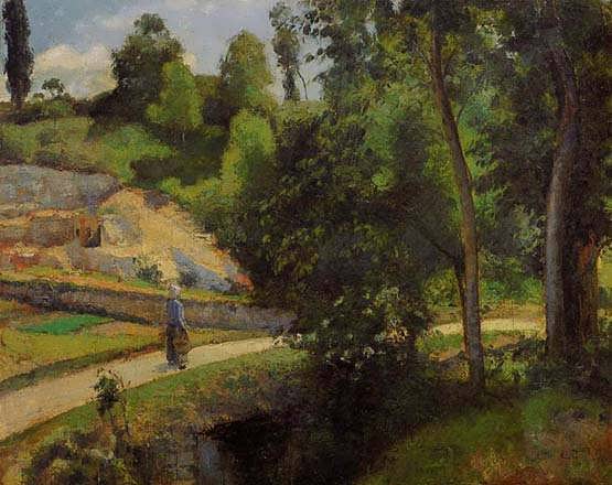 CamillePissarro-TheQuarryPontoise1