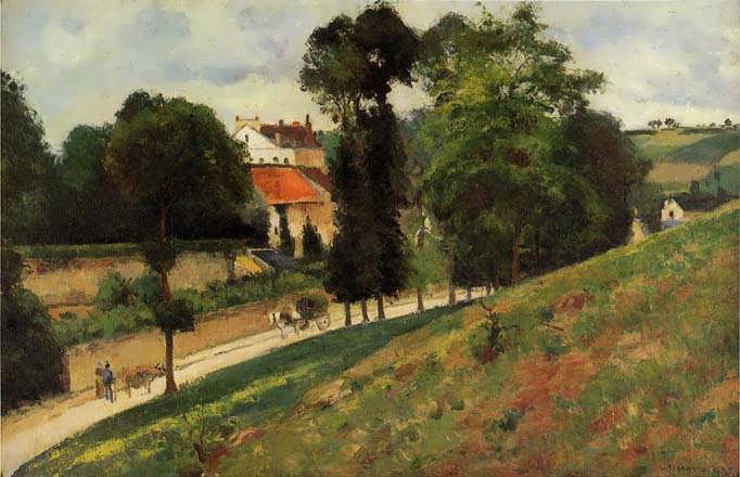 CamillePissarro-TheSaint-AntoineRoadatlHermitagePontoise1