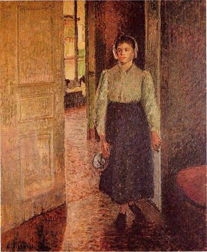 CamillePissarro-TheYoungMaid