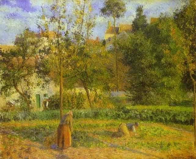 CamillePissarro-VegetableGardenatlHermitagenearPontoise1