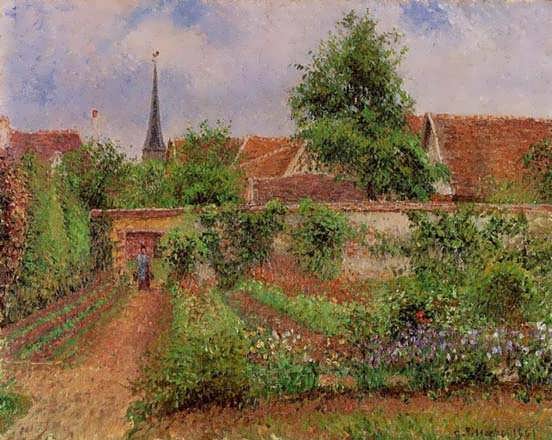 CamillePissarro-VegetableGardeninEragnyOvercastSkyMorning1