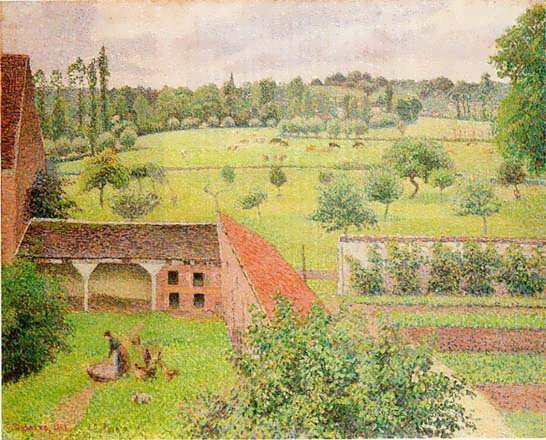 CamillePissarro-ViewfromMyWindowEragny1