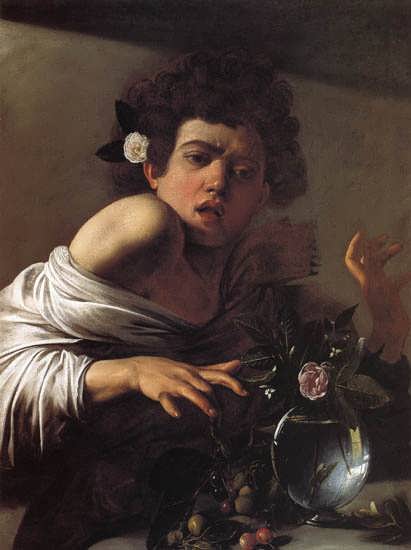Caravaggio-BoyBittenbyaLizard