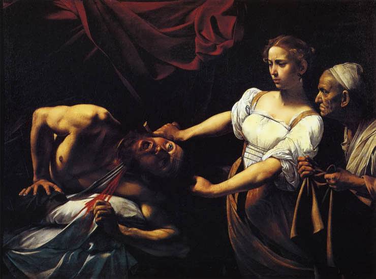Caravaggio-JudithBeheadingHolofernes