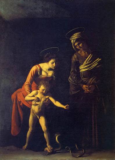 Caravaggio-MadonnadeiPalafrenieri