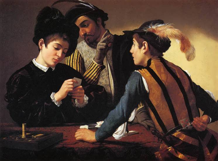 Caravaggio-TheCardsharpsIBari