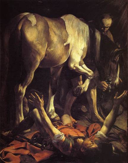 Caravaggio-TheConversionofStPaul1