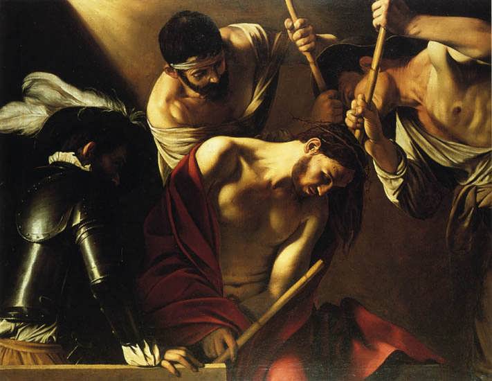 Caravaggio-TheCrowningwithThorns1