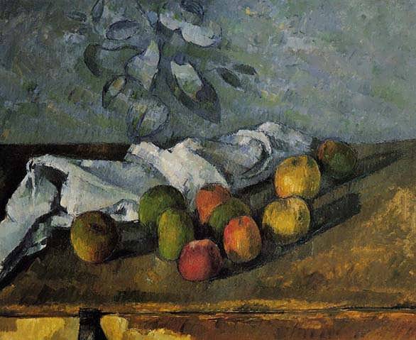 Cezanne-ApplesandNapkin