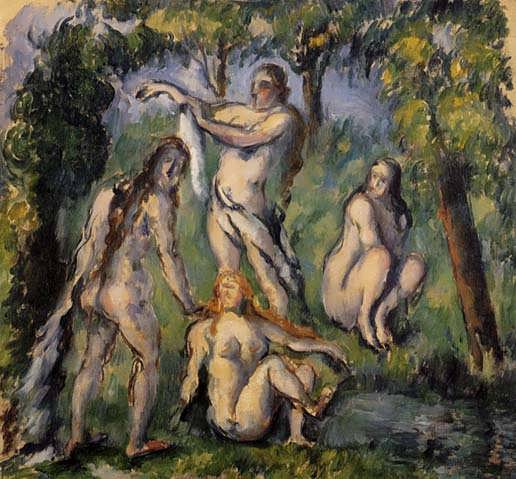 Cezanne-FourBathers