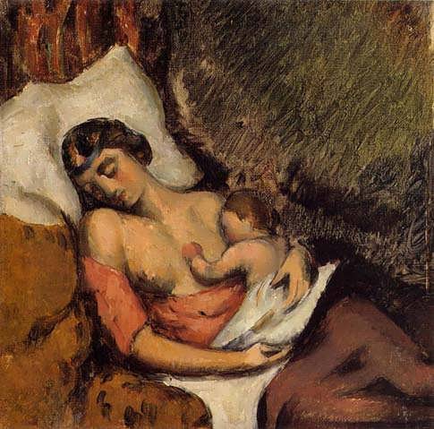 Cezanne-HortenseBreastFeeding