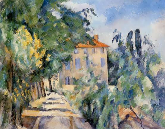 Cezanne-HousewithRedRoof1