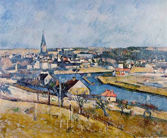 Cezanne-IledeFranceLandscape1