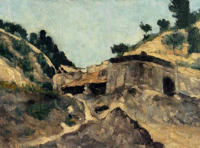 Cezanne-LandscapewithWatermill1