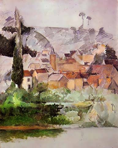 Cezanne-MedanChateauandVillage1