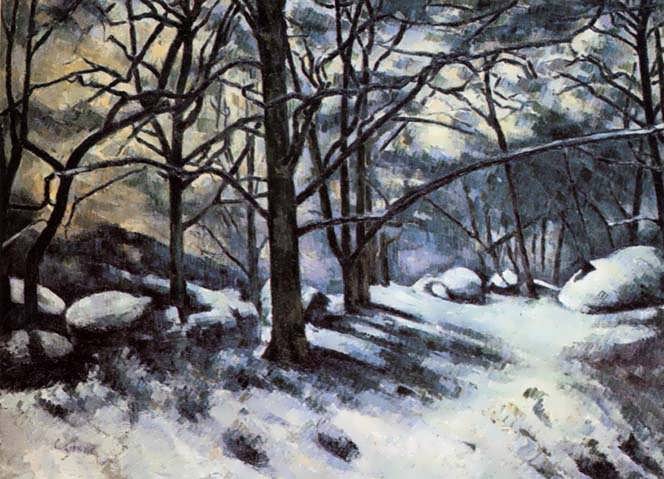 Cezanne-MeltingSnowFontainbleau1