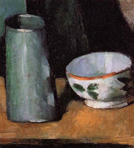 Cezanne-StillLifeBowlandMilkJug1