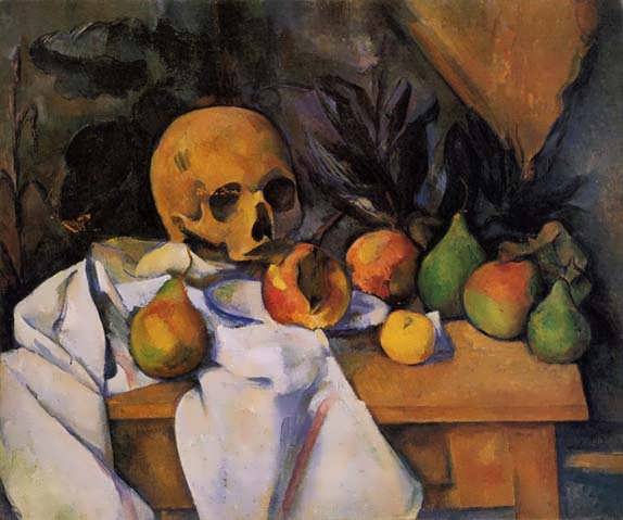 Cezanne-StillLifewithSkull1