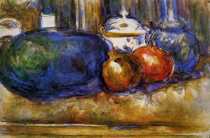 Cezanne-StillLifewithWatermelonandPemegranates1