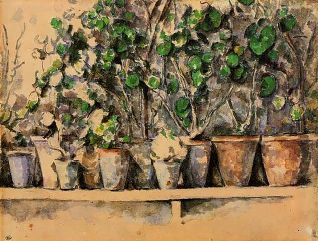 Cezanne-TheFlowerPots1