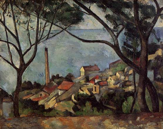 Cezanne-TheSeaatLEstaque1