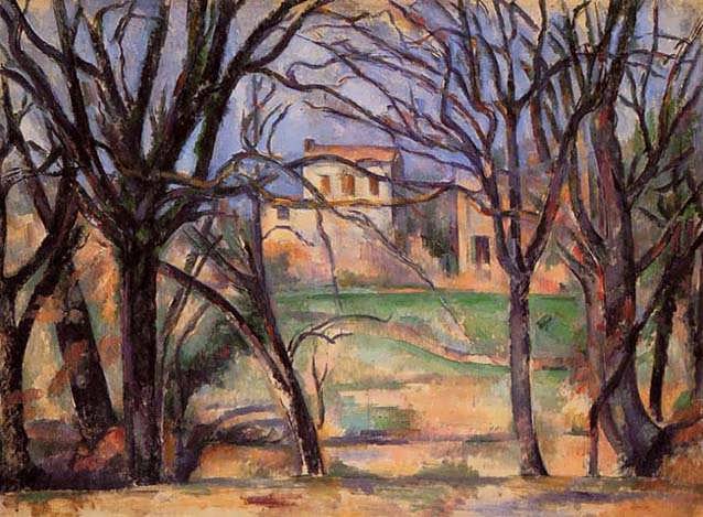 Cezanne-TreesandHouses1