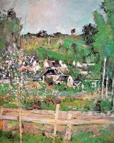 Cezanne-ViewofAuvers-sur-OiseakaTheFence1