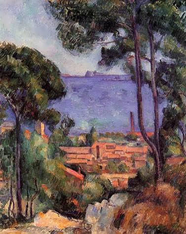 Cezanne-ViewthroughtheTrees1