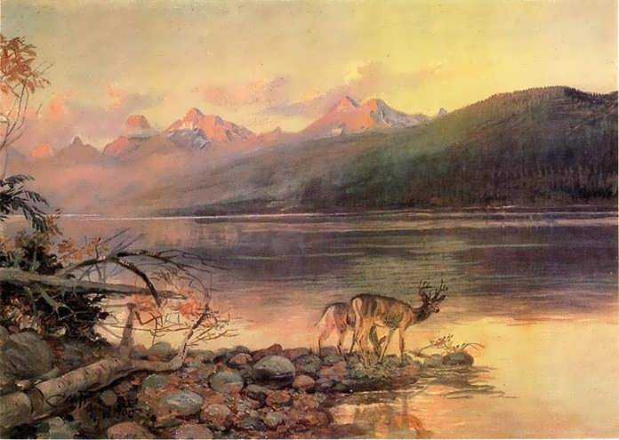 CharlesMarionRussell-DeeratLakeMcDonald1