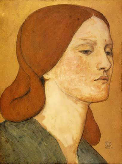 DanteGabrielRossetti-PortraitofElizabethSiddal