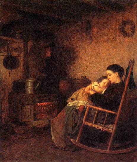 EastmanJohnson-MotherandChild1