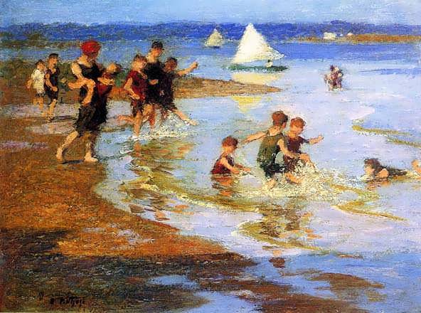 EdwardPotthast-ChildrenatPlayontheBeach1