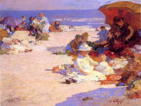 EdwardPotthast-PicknickersontheBeach1