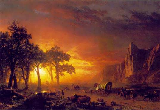 EmigrantsCrossingthePlains-Bierstadt1