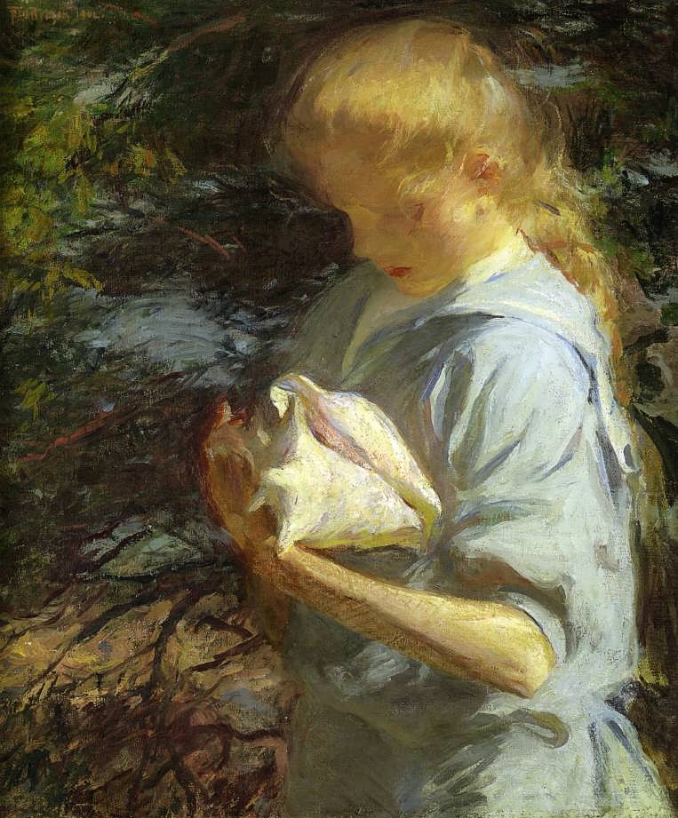 FrankW.Benson-EleanorHoldingaShellNorthHavenMaine1