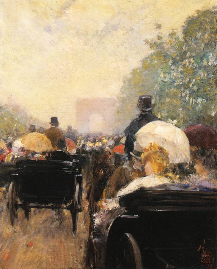 FrederickChildeHassam-CarriageParade