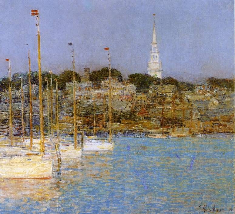 FrederickChildeHassam-CatBoatsNewport