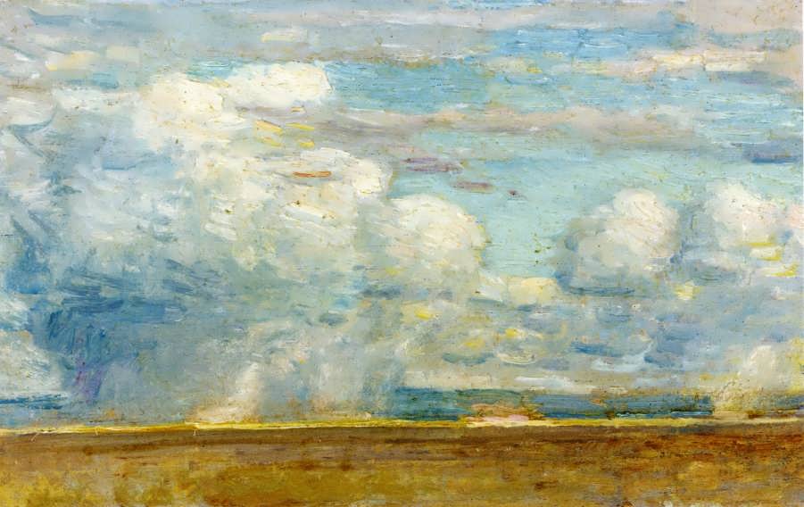 FrederickChildeHassam-CloudsakaRainCloudsoverOregonDesert