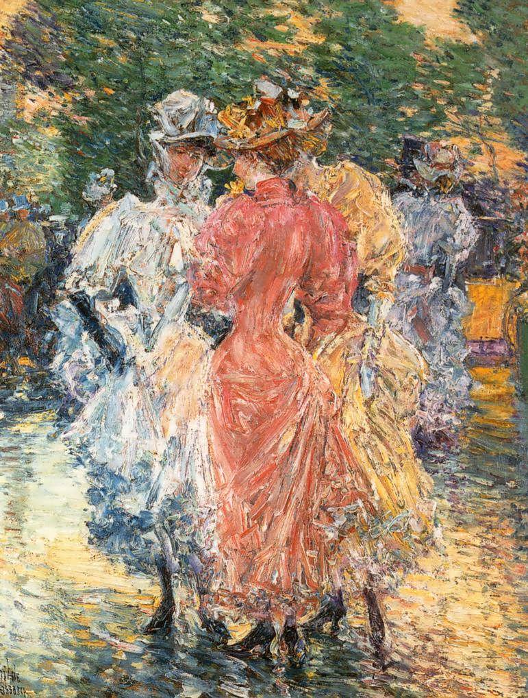 FrederickChildeHassam-ConversationontheAvenue