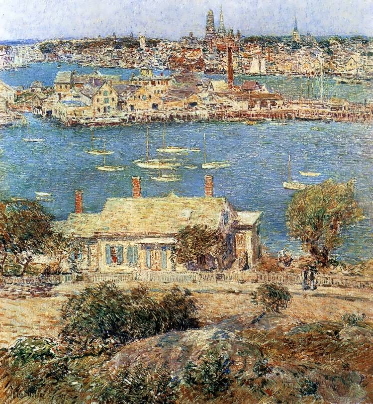 FrederickChildeHassam-GloucesterHarbor