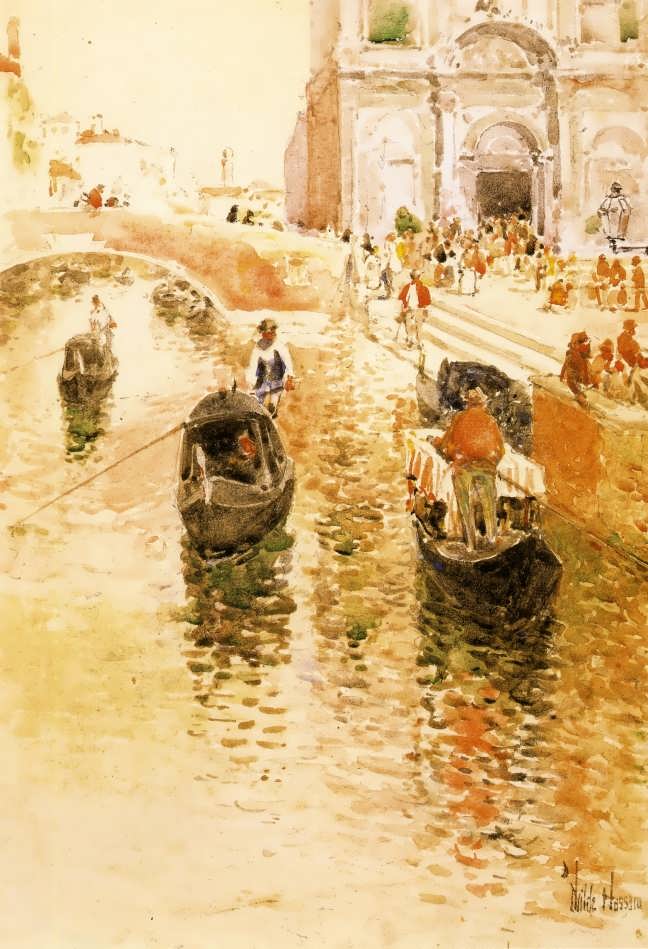 FrederickChildeHassam-Gondoliers